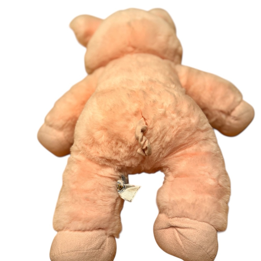 Build A Bear Pink Pig Plush Stuffed Animal Soft Classic Cuddly Toy 16” in GUC - Picture 6 of 9